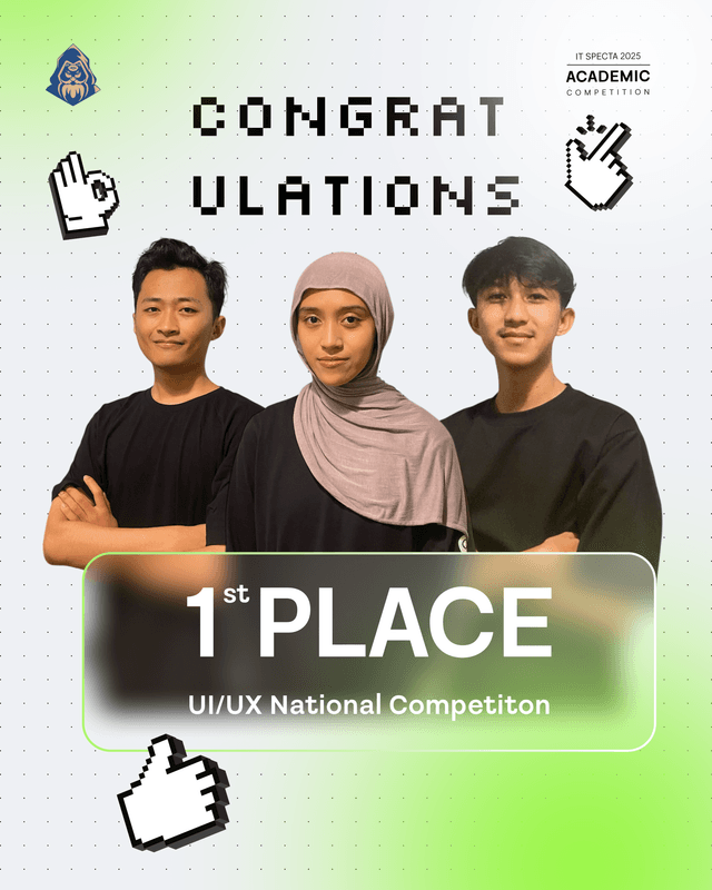 1st Place UI/UX National