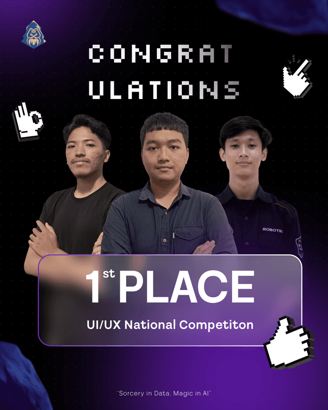 1st Place UI/UX National