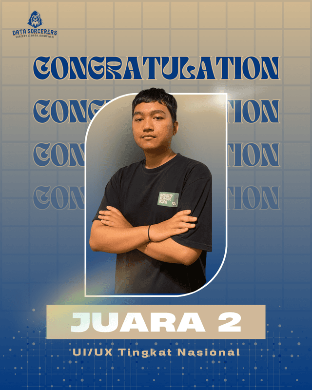 2nd Place UI/UX National